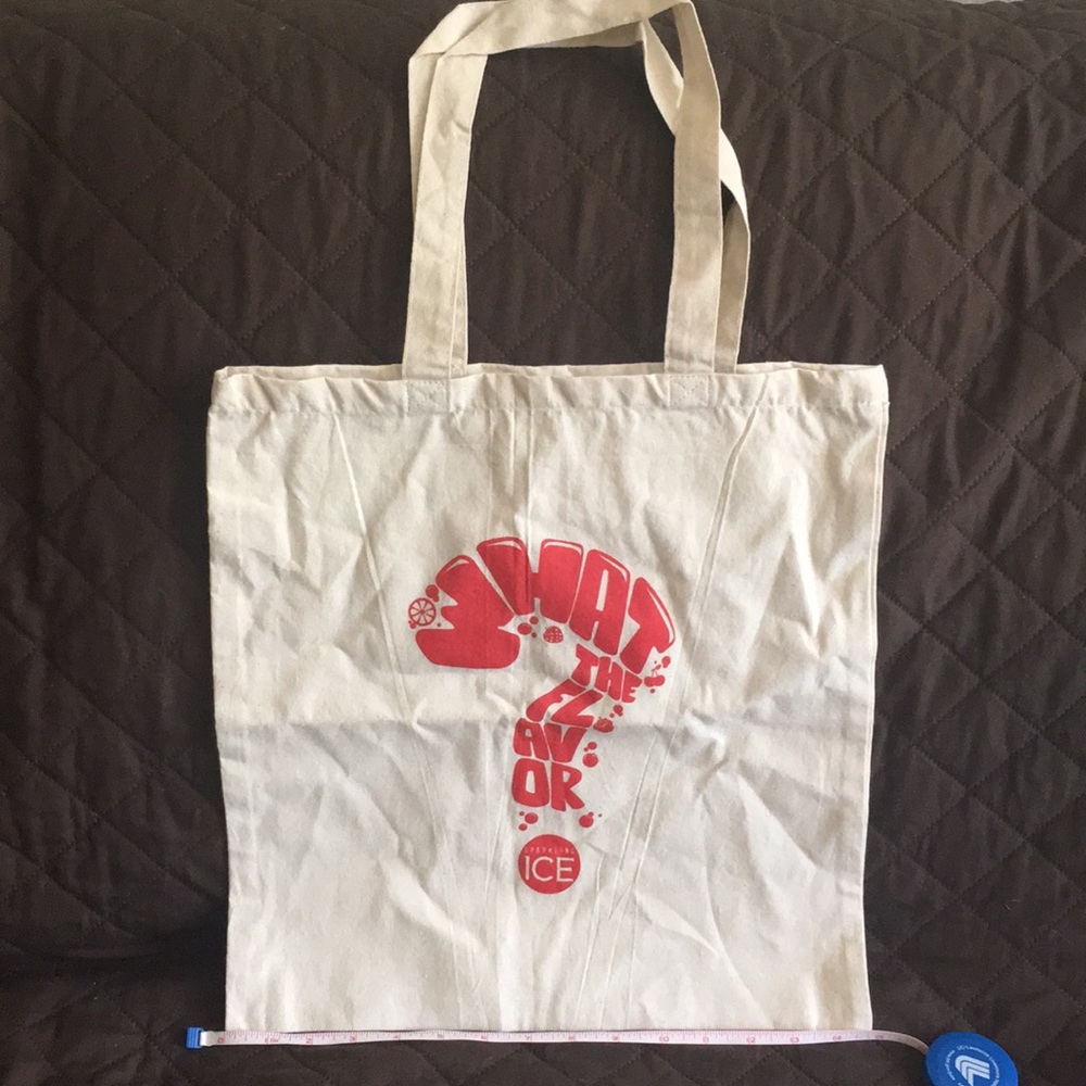 Sparkling Ice Canvas Tote 15x15